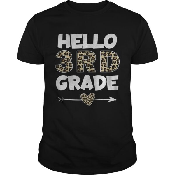 Hello 3rd Grade Leopard Print Third Grade Teacher Kids shirt.jpg